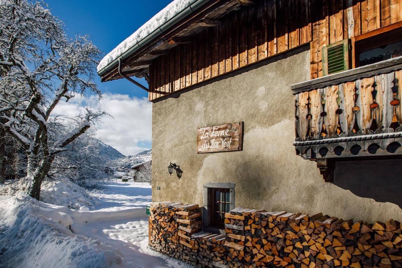 La Ferme Du Lac Vert Montriond Exteriér fotografie